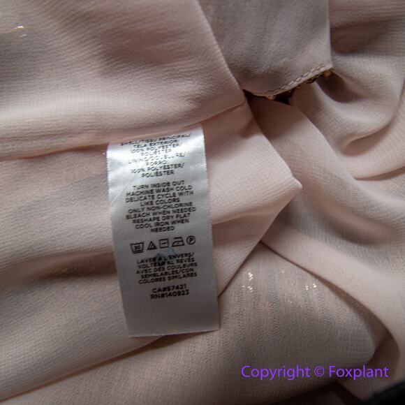 New! LOFT Sequin Shell tank pink Top , XS - Picture 8 of 9